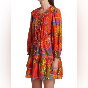 NWT- Farm Rio Magic Forest Cotton Minidress Sz M